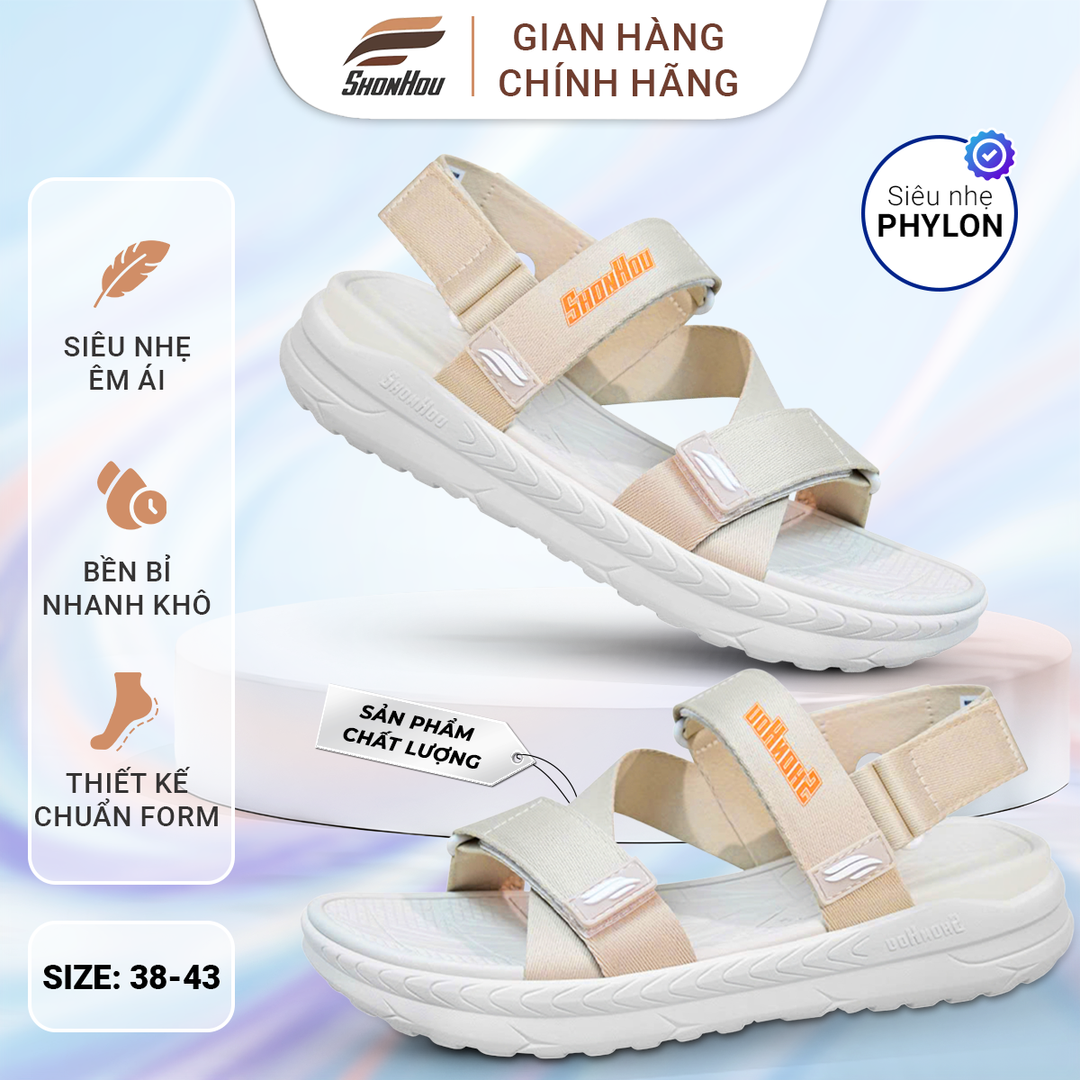 Dép Sandal SHONHOU ST414 - PL3