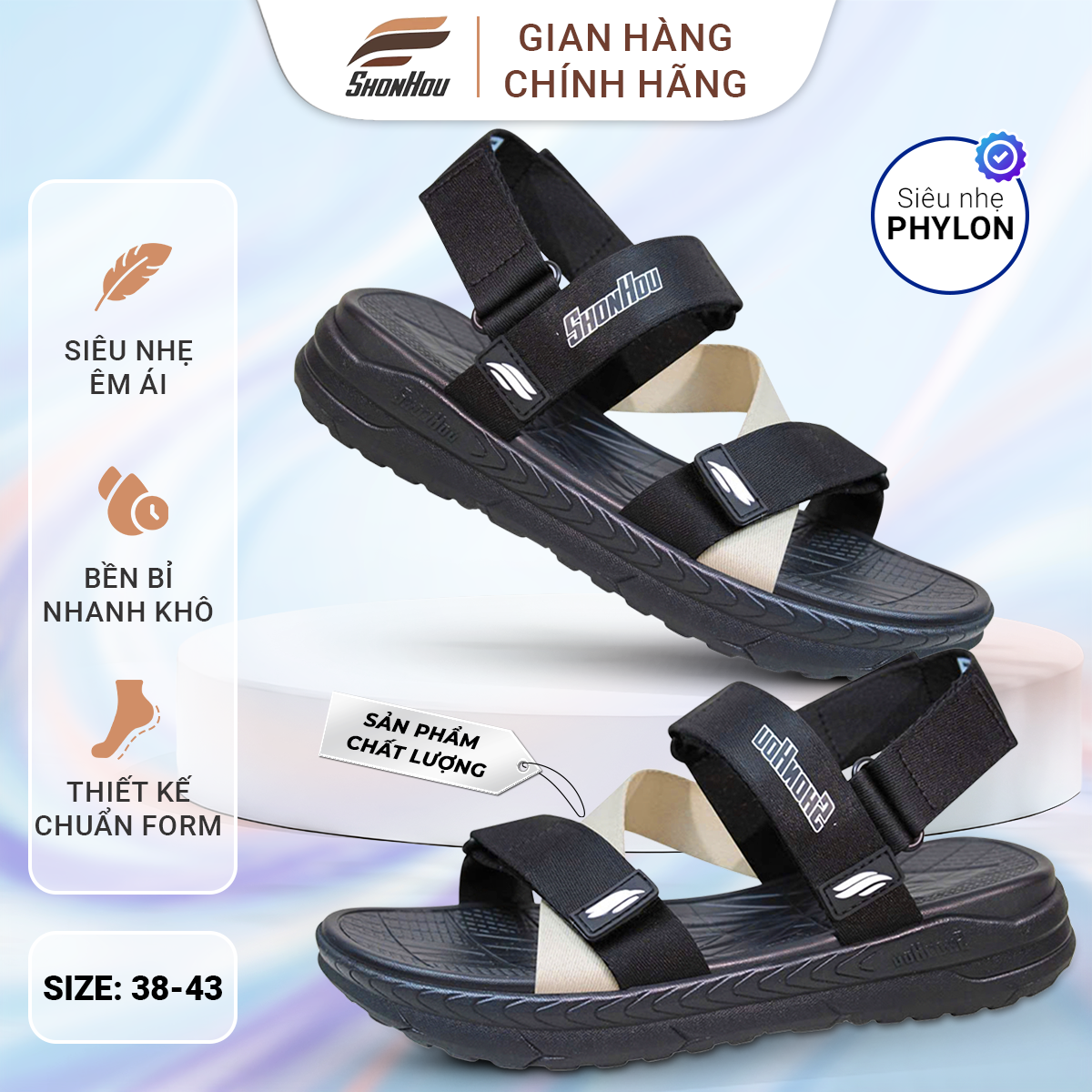 Dép Sandal SHONHOU ST414 - PL5