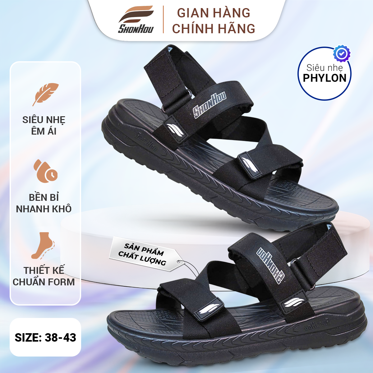 Dép Sandal SHONHOU ST414 - PL6