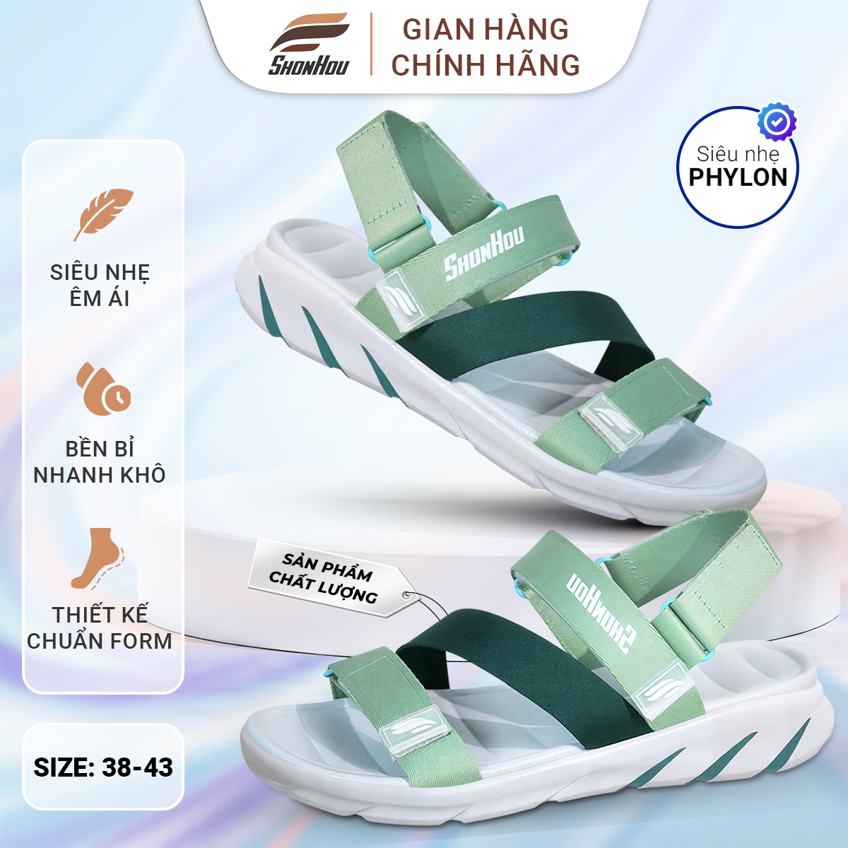 Dép Sandal SHONHOU ST405 - PL3