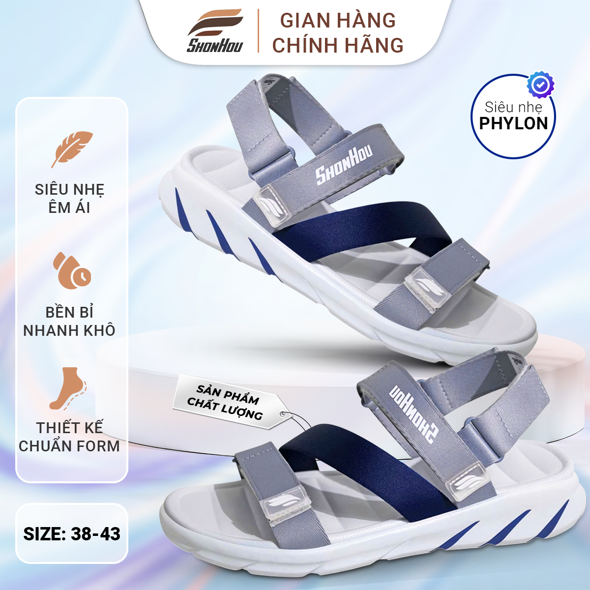 Dép Sandal SHONHOU ST405 - PL4