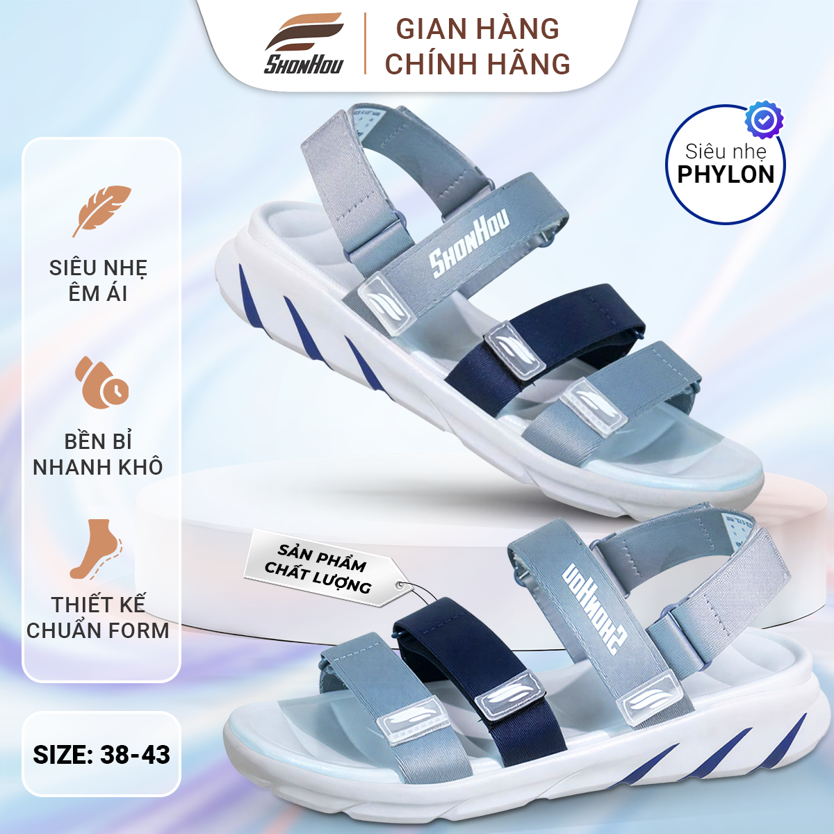Dép Sandal SHONHOU ST406 - PL1