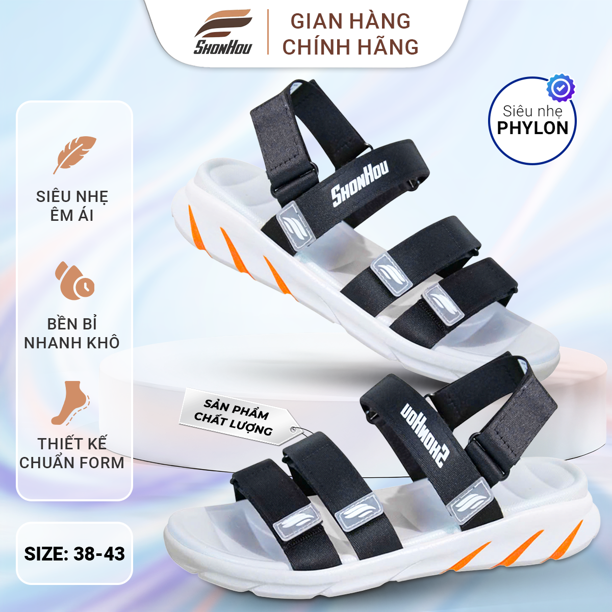 Dép Sandal SHONHOU ST406 - PL2