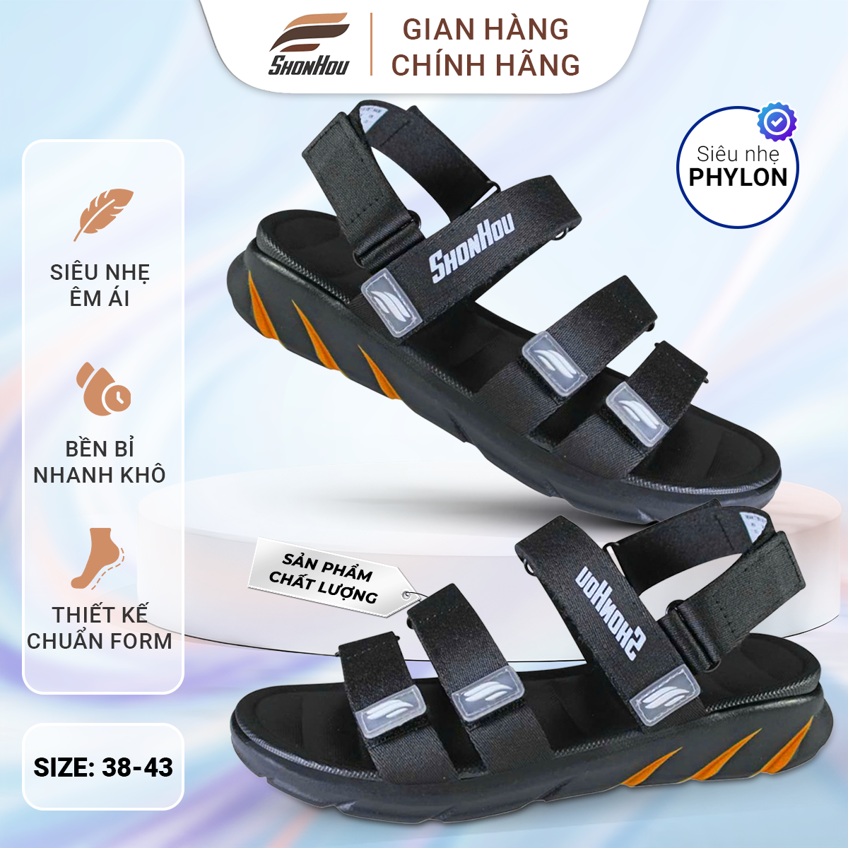Dép Sandal SHONHOU ST406 - PL3