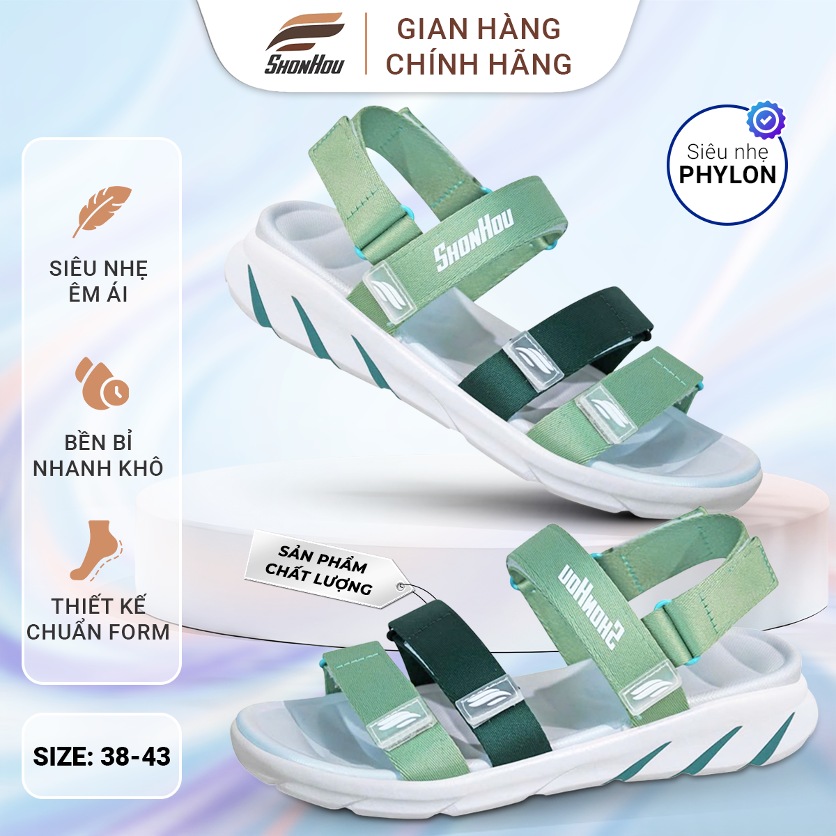 Dép Sandal SHONHOU ST406 - PL4