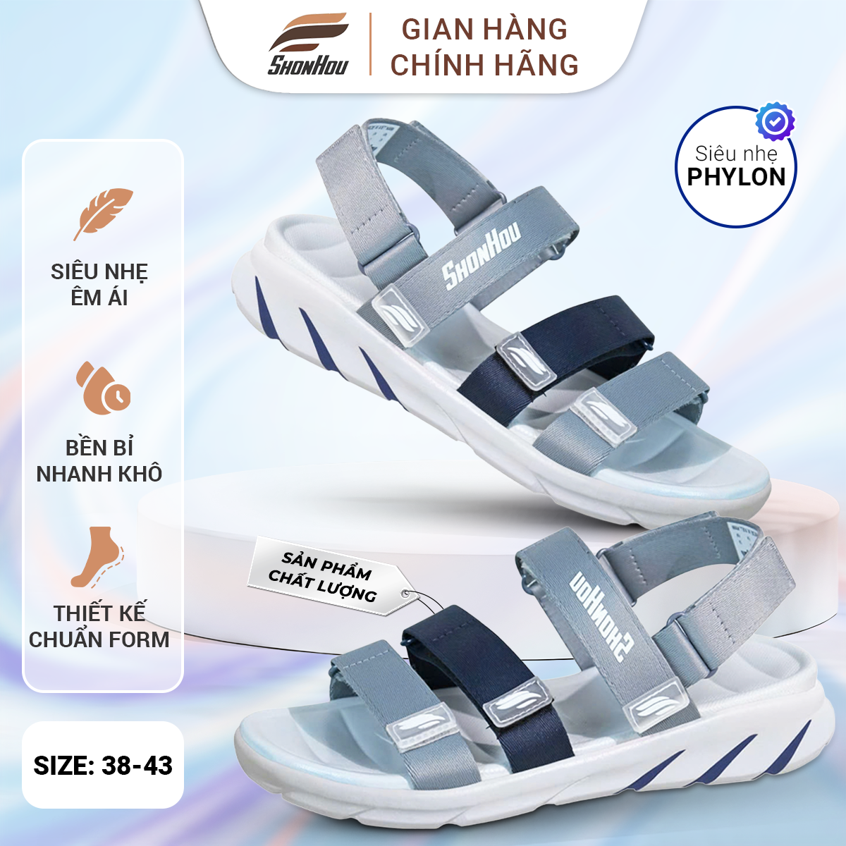 Dép Sandal SHONHOU ST406 - PL6