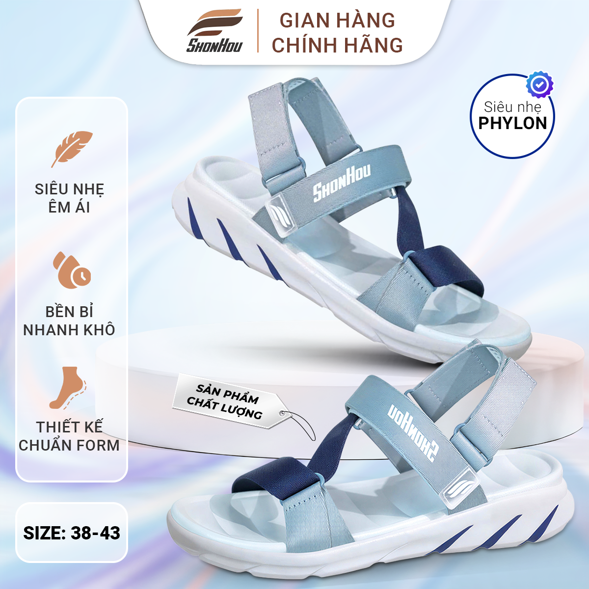 Dép Sandal SHONHOU ST407 - PL3