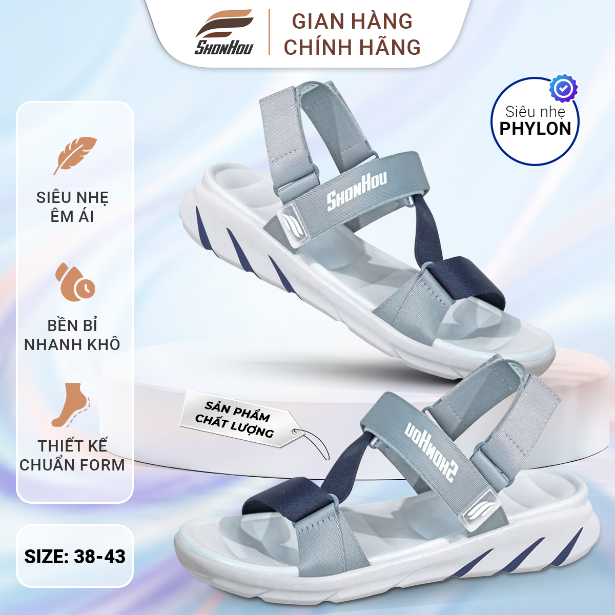 Dép Sandal SHONHOU ST407 - PL6