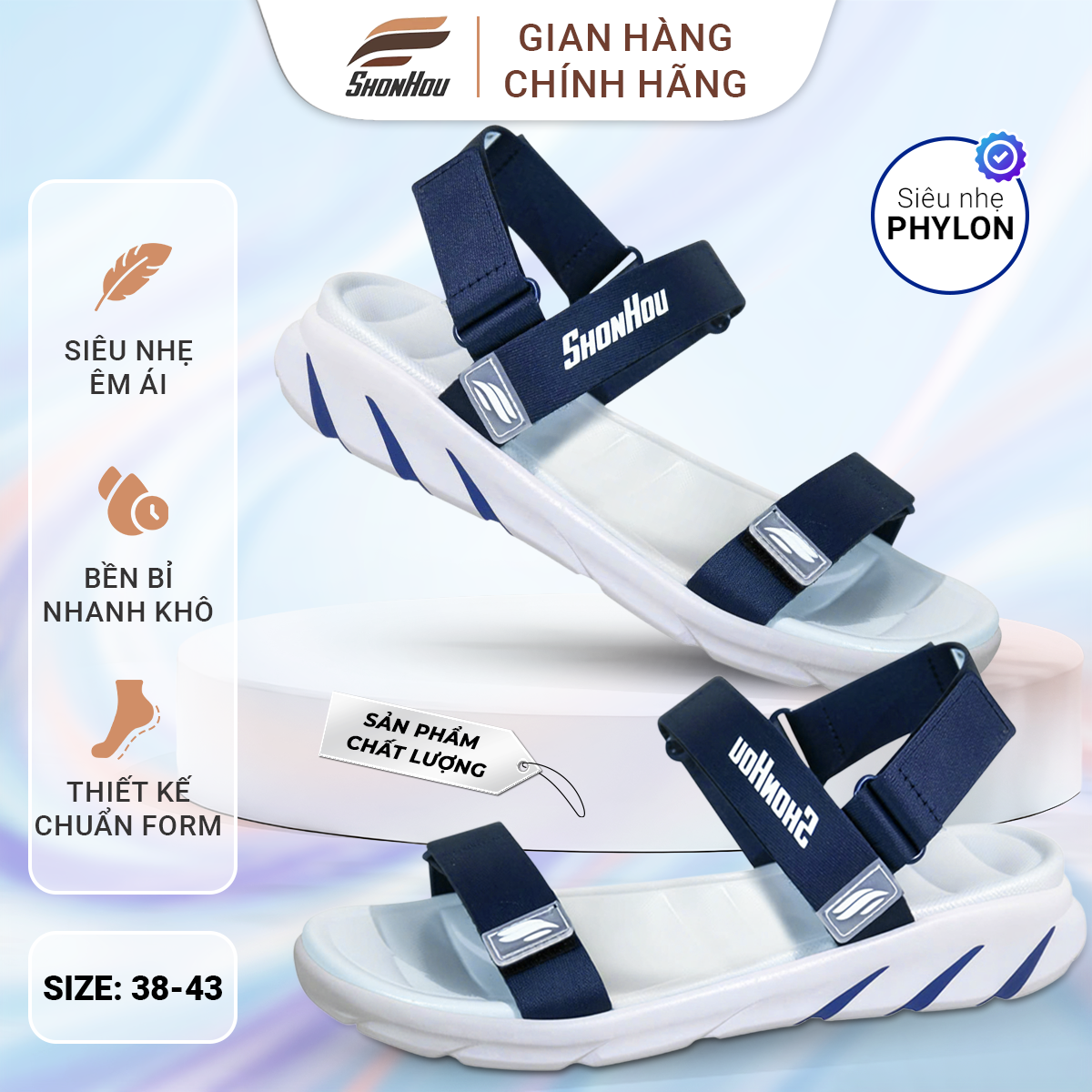 Dép Sandal SHONHOU ST408 - PL1