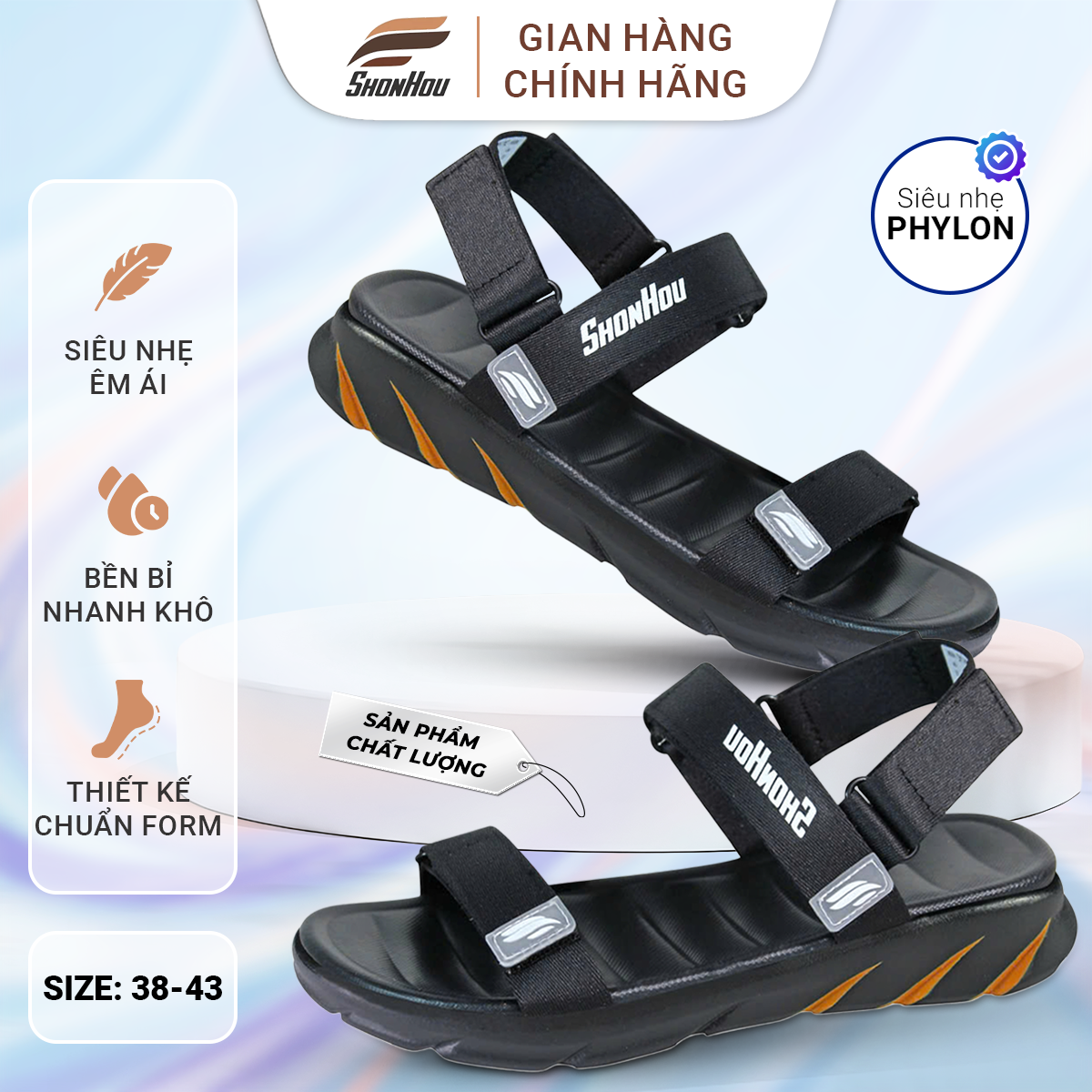 Dép Sandal SHONHOU ST408 - PL5