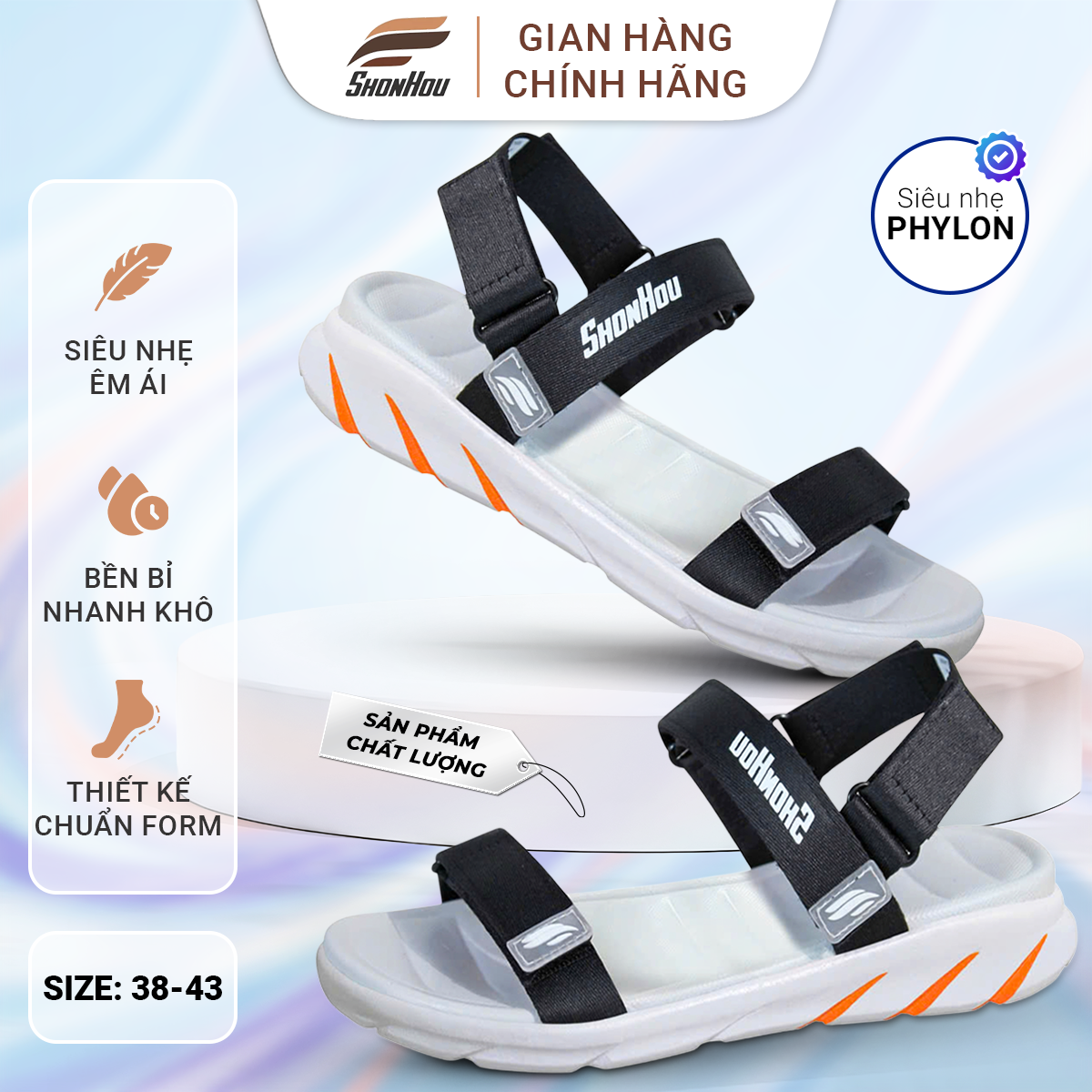 Dép Sandal SHONHOU ST408 - PL6