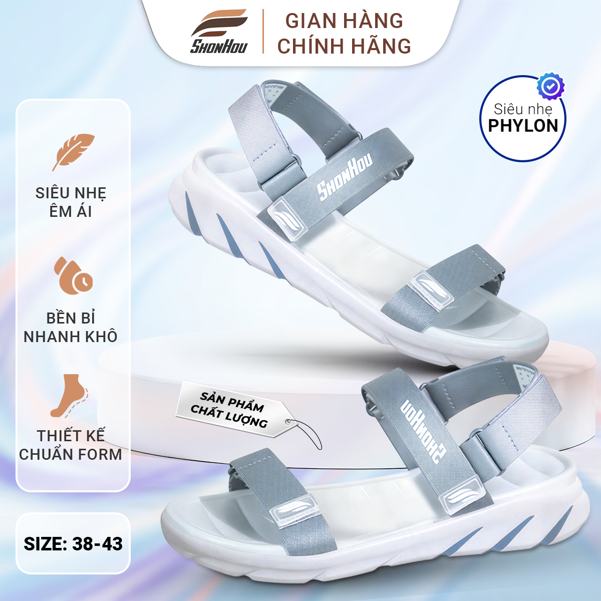 Dép Sandal SHONHOU ST408 - PL8